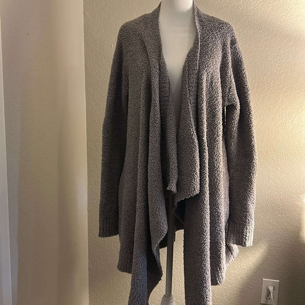 Ugg fuzzy long cardigan